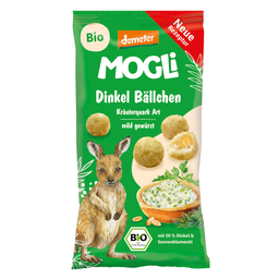 Bio Dinkelbällchen Kräuterquark-Art, demeter