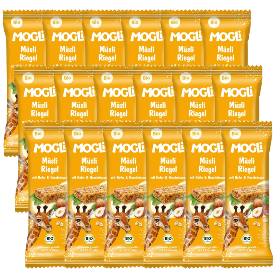 Bio Müsli Riegel, Karton 18 Stk.