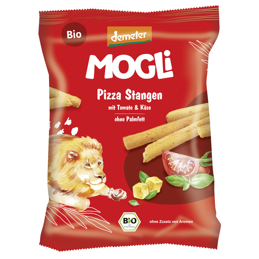 Bio Pizza-Stangen Tomate & Käse, demeter