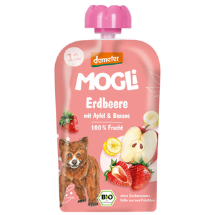 Bio Quetschie Erdbeere