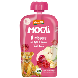 Bio Quetschie Himbeere, Apfel & Banane, demeter