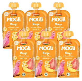 Bio Quetschie Mango-Guave demeter, Karton 6 Stk.