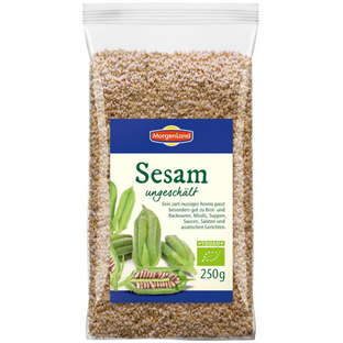 Bio Sesam ungeschält, glutenfrei