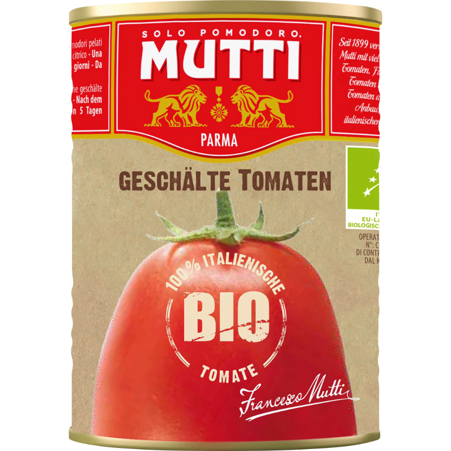 Bio Tomaten ganz geschält