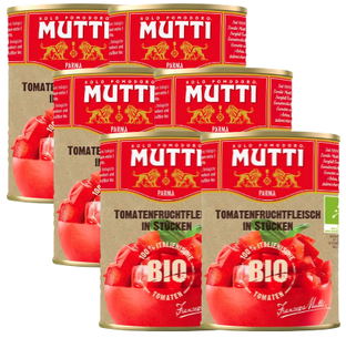 Bio Tomaten stückig, Karton 6 Stk.