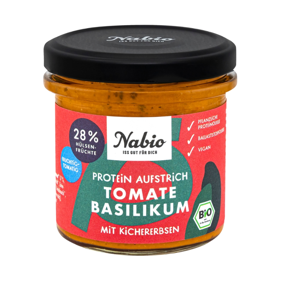 Bio Brotaufstrich Tomate-Basilikum