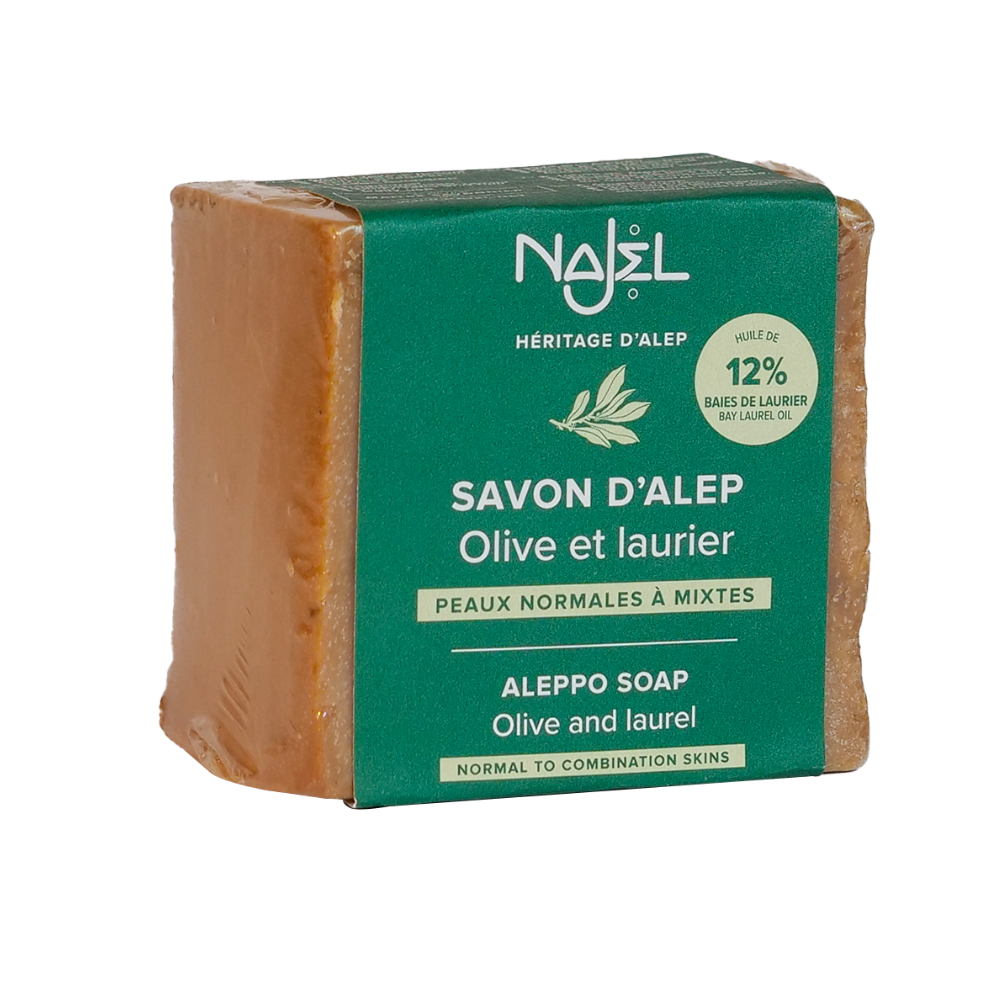 Savon d'Alep 12% huile de baies de laurier