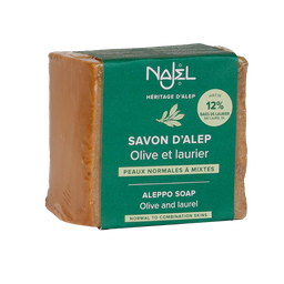 Savon d'Alep 12% huile de baies de laurier