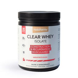 Clear whey isolate saveur fruits rouges