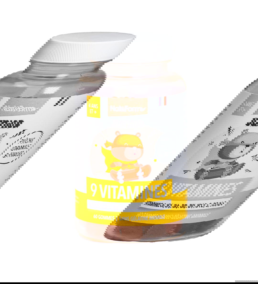 Gommes junior 9 vitamines x 60