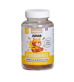 Gommes junior 9 vitamines x 60