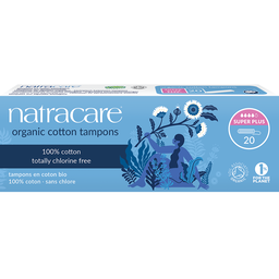 Tampons aus Bio Baumwolle Super Plus, 20 Stk. 