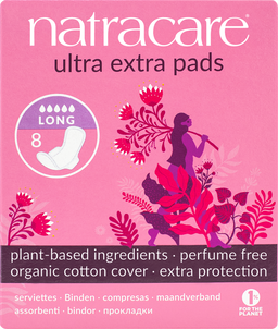 Binden Ultra Extra Pads Long, 8 Stk.