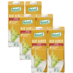 Bio Hirsedrink Natur, Karton 6 Stk.