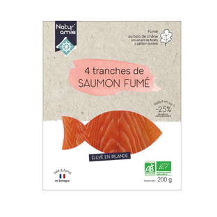 Saumon Fumé d'Irlande Bio - 4 tranches