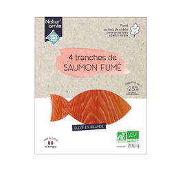 Saumon Fumé d'Irlande Bio - 4 tranches