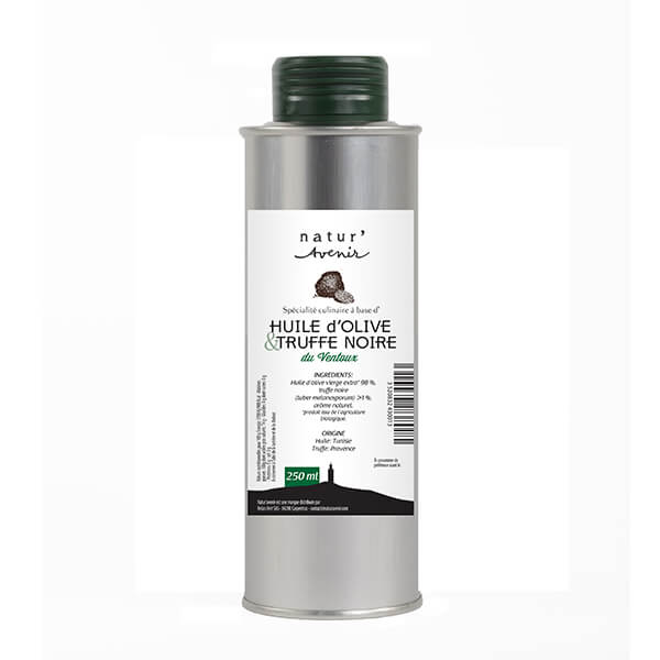 Spécialité culinaire à base d'Huile d'Olive et de Truffe Noire du Ventoux Bio
