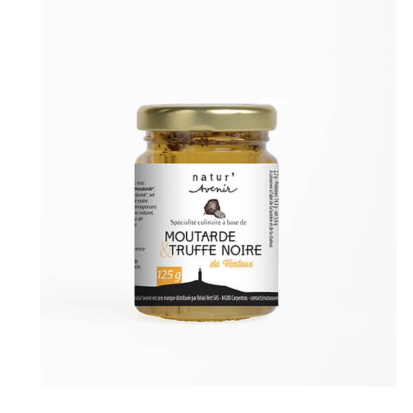 Moutarde aromatisée à la Truffe du Ventoux Bio