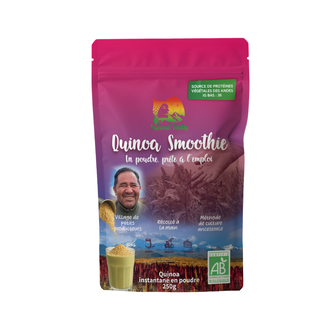 Poudre de quinoa pré-cuite smoothie bio
