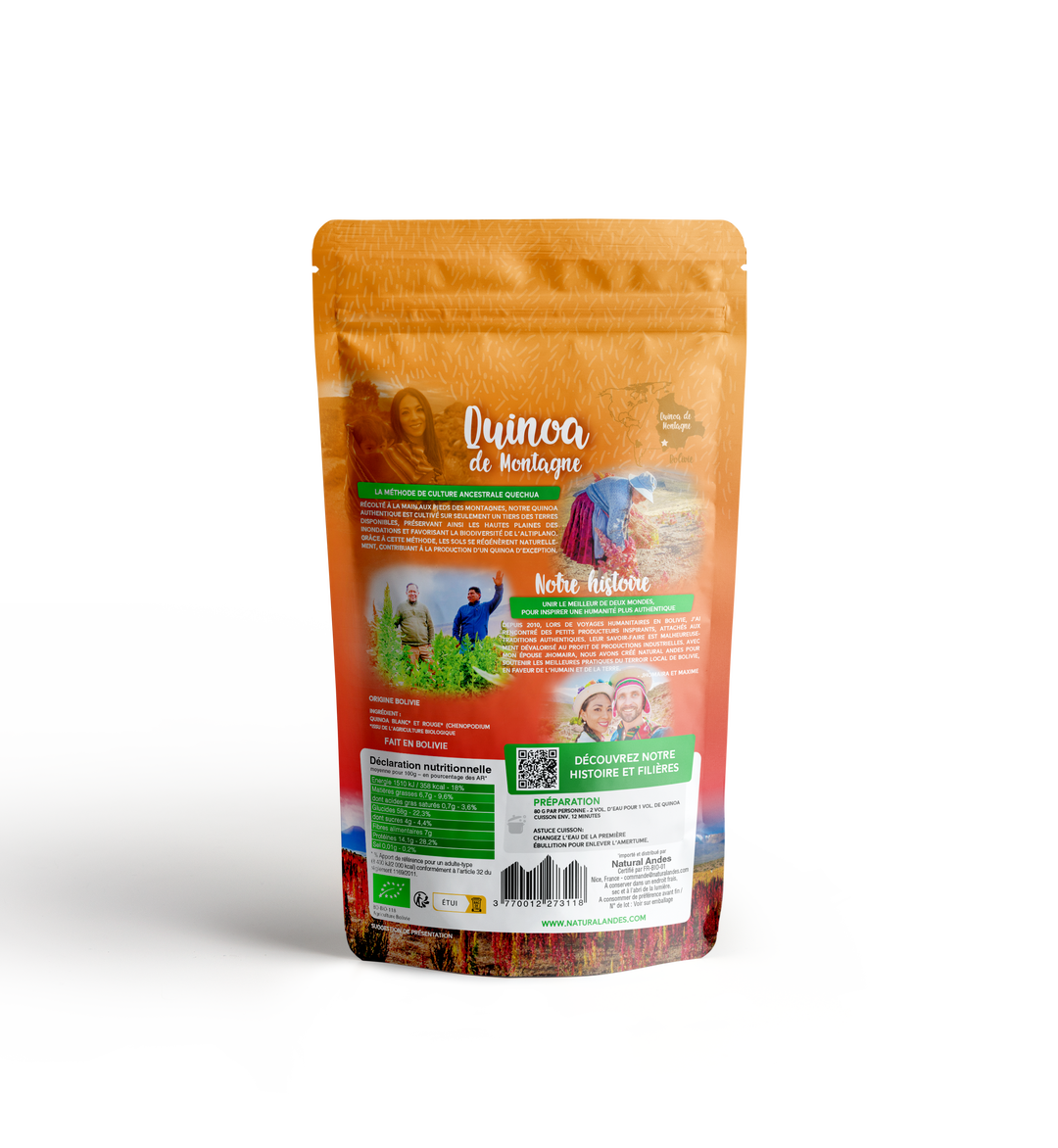Quinoa Rouge Bio