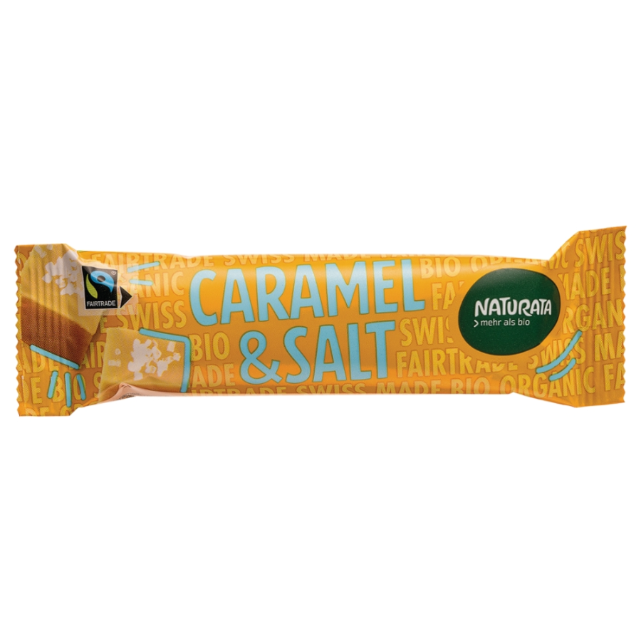 Bio Schokoriegel Caramel & Salt