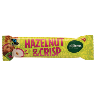 Bio Schokoriegel Hazelnut & Crisp