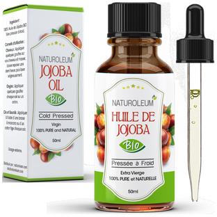 Huile jojoba bio certifié Cosmos Organic