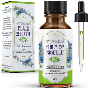 Huile nigelle bio certifié Cosmos Organic
