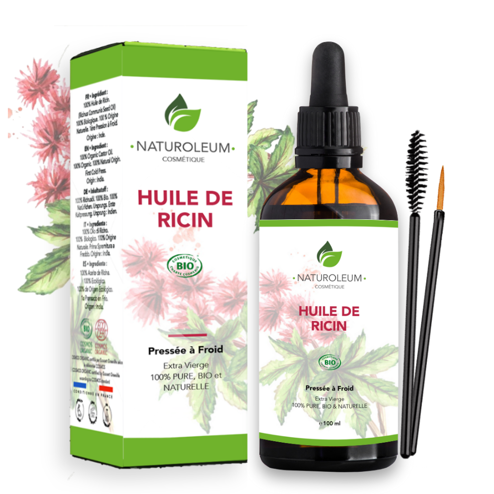 Huile ricin certifiée cosmos organic
