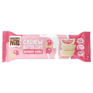 Bio Cashew Butter Cups White Raspberry, vegan