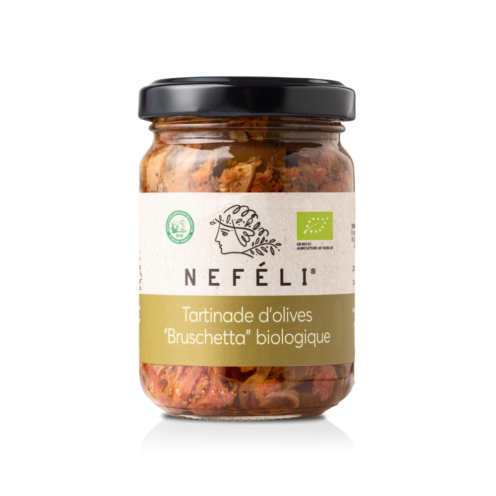 Tartinade d'olives bruschetta bio