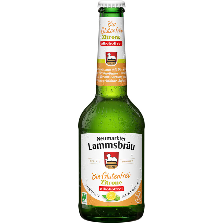 Bio Lammsbräu Glutenfrei-Zitrone alkoholfrei