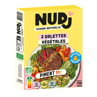 Galettes Végétales Pimentées Bio