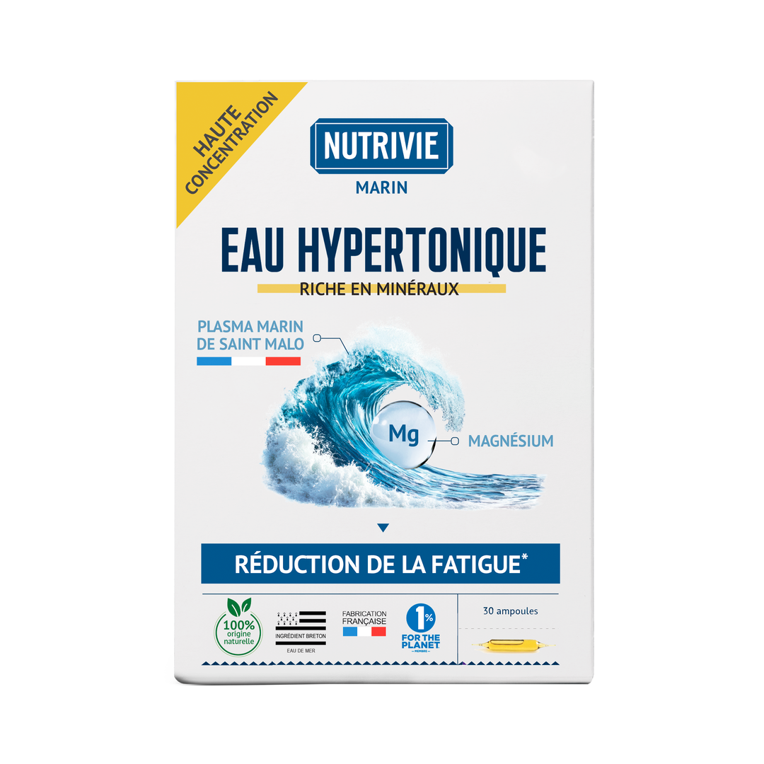 Ampoule eau hypertonique