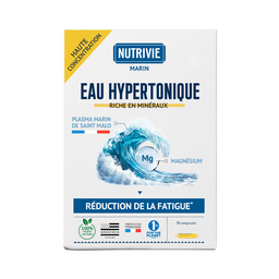 Ampoule eau hypertonique