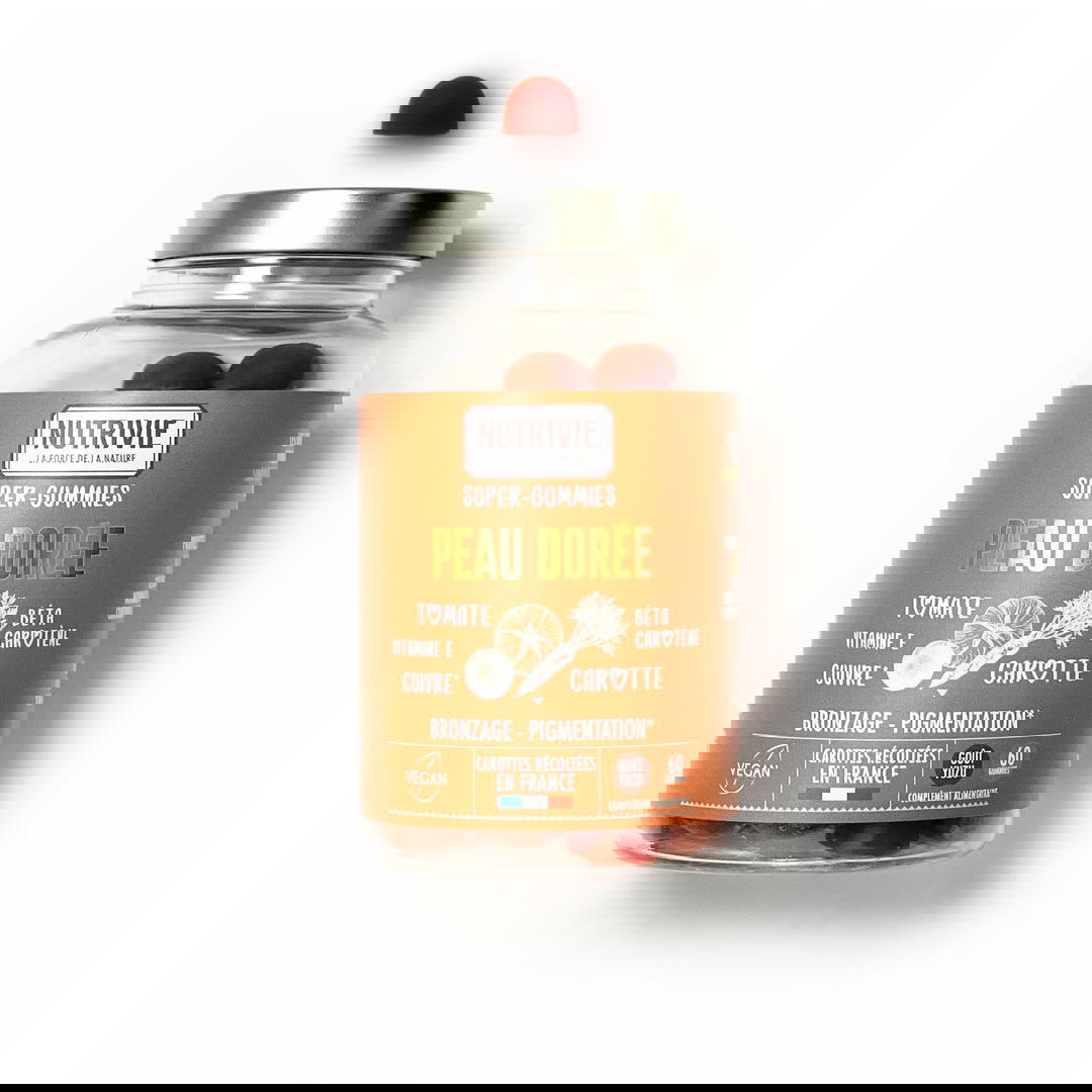 Gummies peau dorée bio x 60