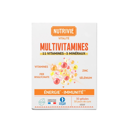 Multivitamines booster d'énergie immunité et vitalité x 30