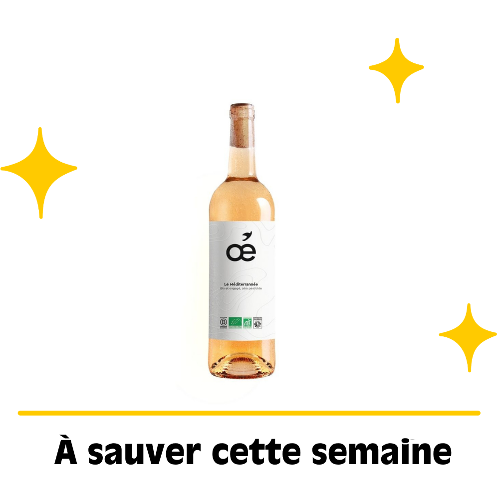 Igp méditerranée rosé bio