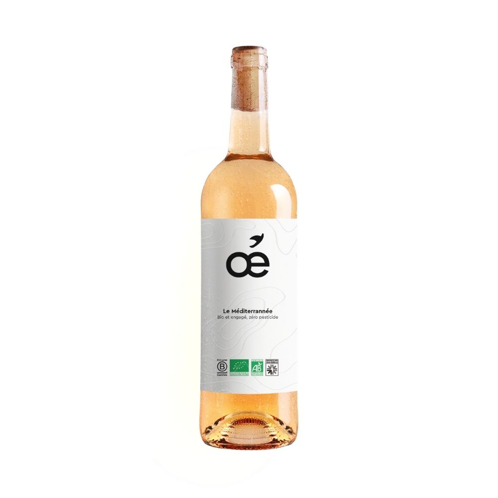 Igp méditerranée rosé bio