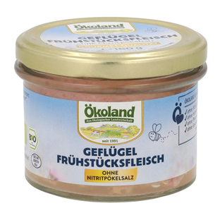 Bio Geflügel Frühstücksfleisch
