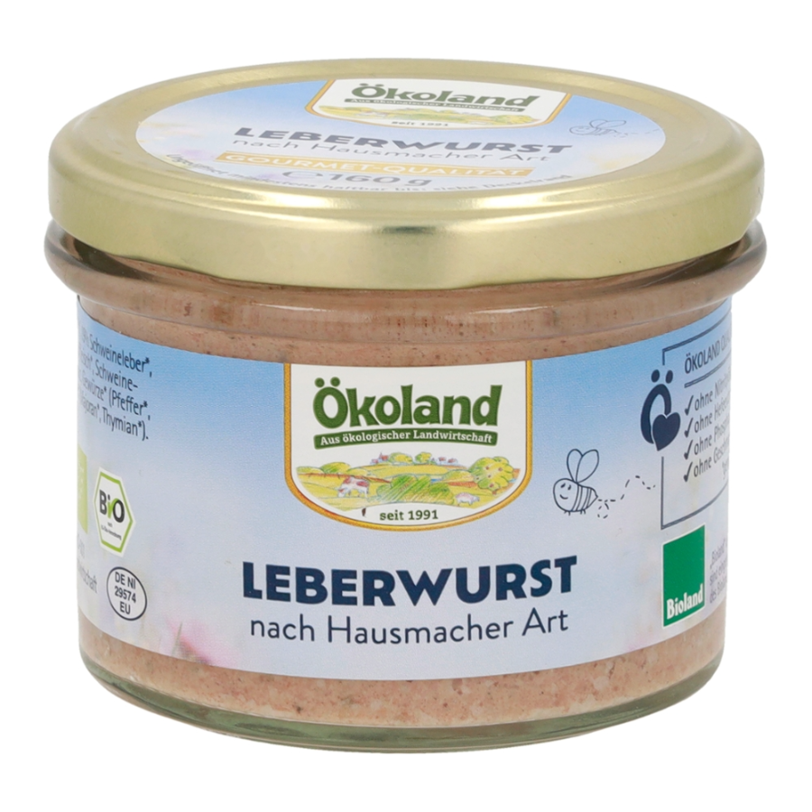 Bio Leberwurst nach Hausmacher Art