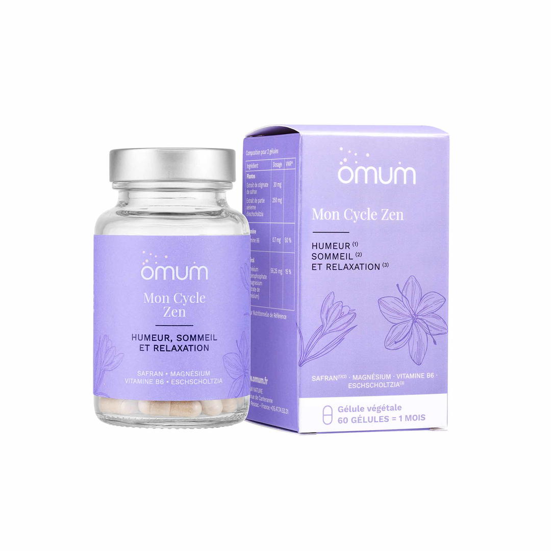 Complément alimentaire sommeil, humeur et relaxation - mon cycle zen x 60