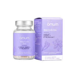 Complément alimentaire sommeil, humeur et relaxation - mon cycle zen x 60