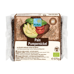 Pain pumpernickel au seigle bio