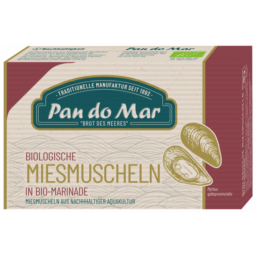 Bio Miesmuscheln in Marinade