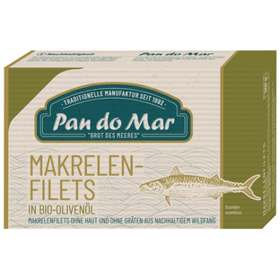 Makrelenfilets in Bio Olivenöl