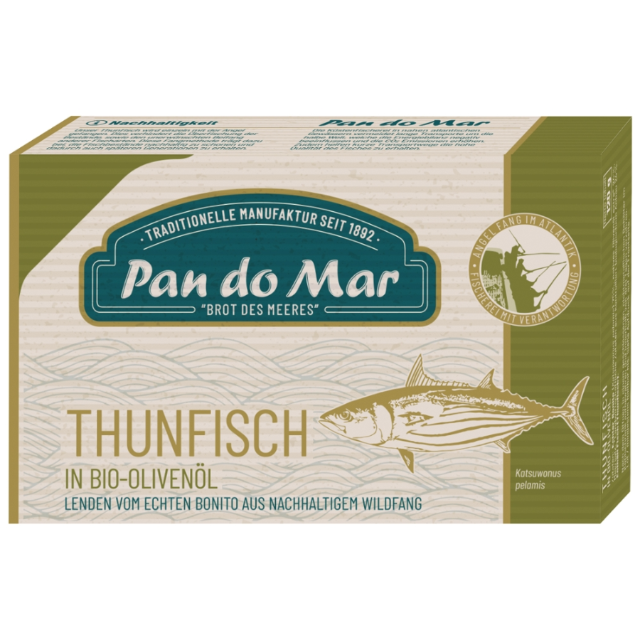 Thunfisch in Bio-Olivenöl