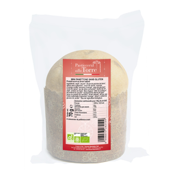 Mini panettone sans gluten bio