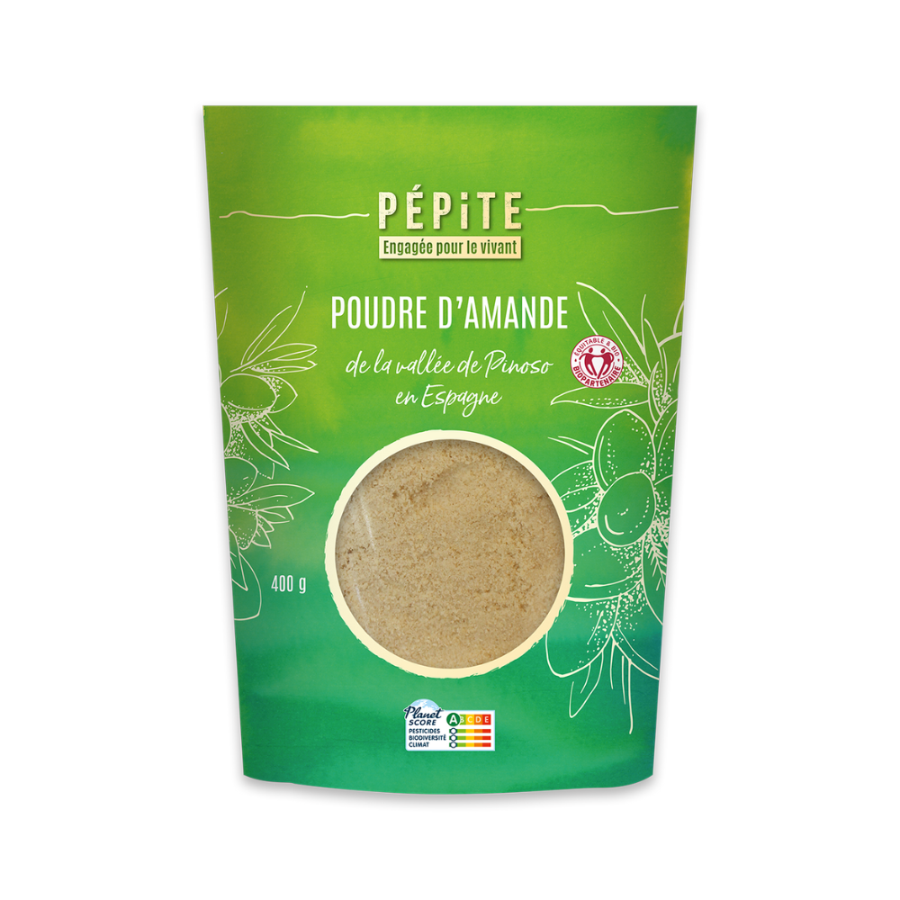 Pépite -- Purée d'amandes complètes bio (espagne) main image 0