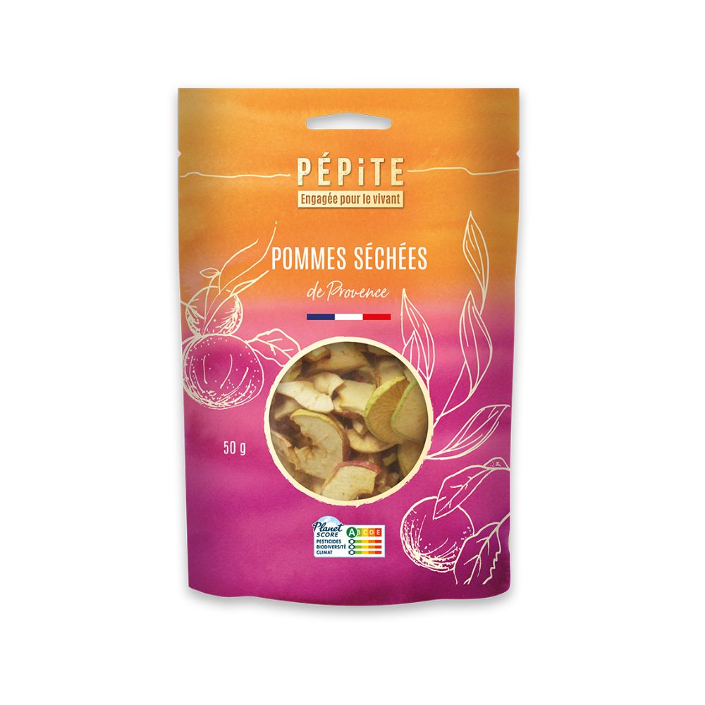 Rondelles de pommes bio